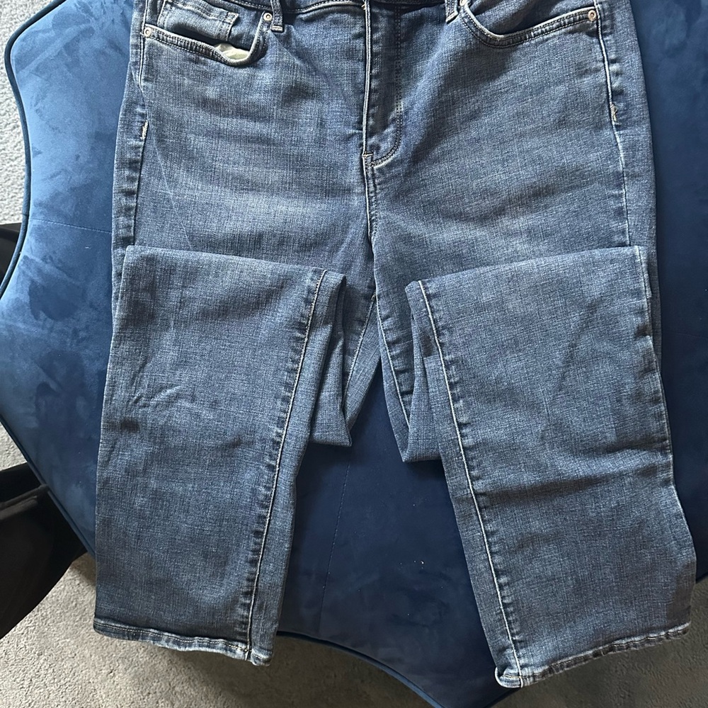 NYDJ Marilyn Nip &Tuck SZ12 Blue Women's Jeans